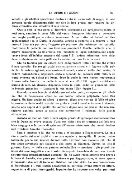 Le opere e i giorni rassegna mensile di politica, lettere, arti, etc