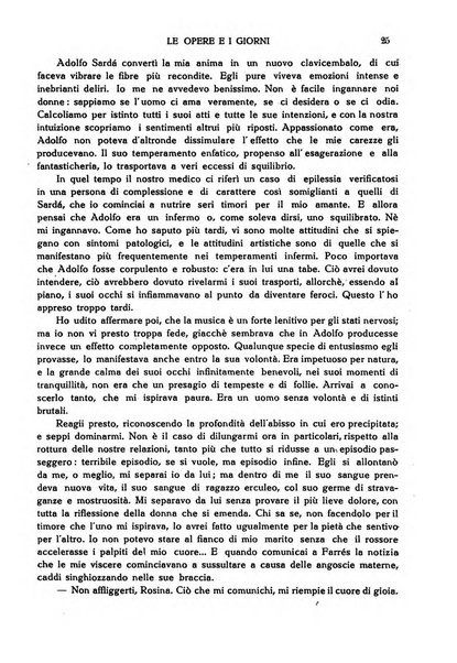 Le opere e i giorni rassegna mensile di politica, lettere, arti, etc