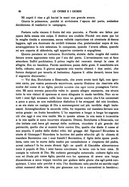 Le opere e i giorni rassegna mensile di politica, lettere, arti, etc