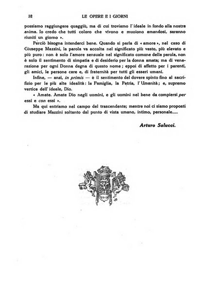 Le opere e i giorni rassegna mensile di politica, lettere, arti, etc