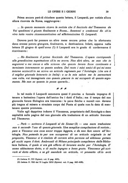 Le opere e i giorni rassegna mensile di politica, lettere, arti, etc