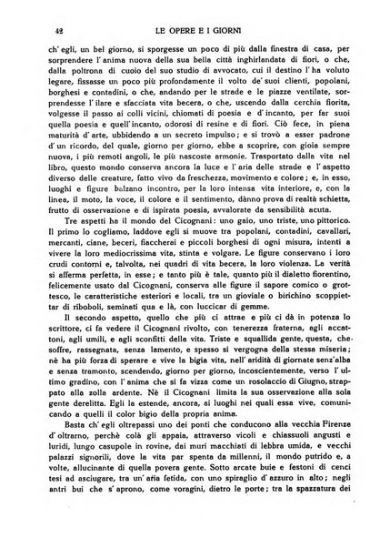 Le opere e i giorni rassegna mensile di politica, lettere, arti, etc