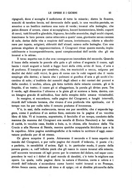 Le opere e i giorni rassegna mensile di politica, lettere, arti, etc