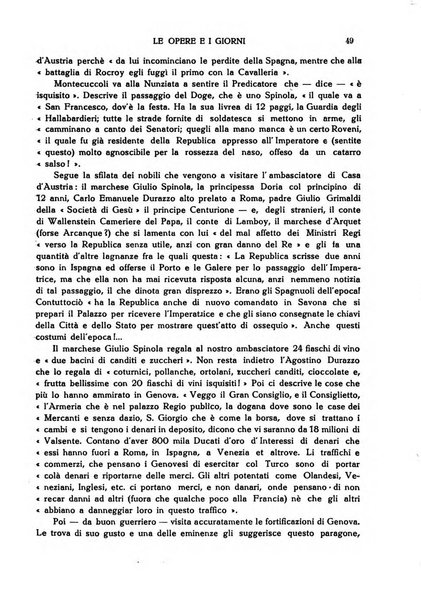 Le opere e i giorni rassegna mensile di politica, lettere, arti, etc