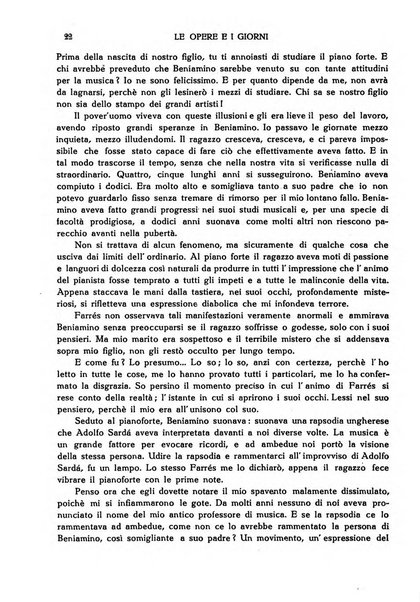 Le opere e i giorni rassegna mensile di politica, lettere, arti, etc