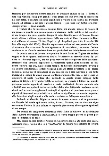 Le opere e i giorni rassegna mensile di politica, lettere, arti, etc