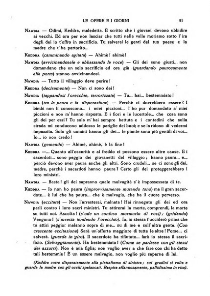 Le opere e i giorni rassegna mensile di politica, lettere, arti, etc