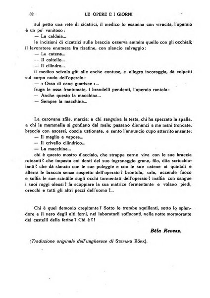 Le opere e i giorni rassegna mensile di politica, lettere, arti, etc