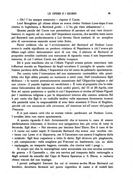 Le opere e i giorni rassegna mensile di politica, lettere, arti, etc