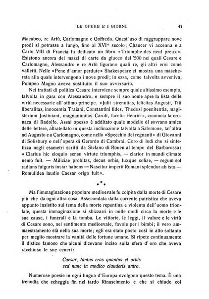 Le opere e i giorni rassegna mensile di politica, lettere, arti, etc