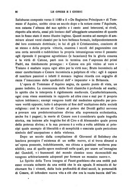 Le opere e i giorni rassegna mensile di politica, lettere, arti, etc