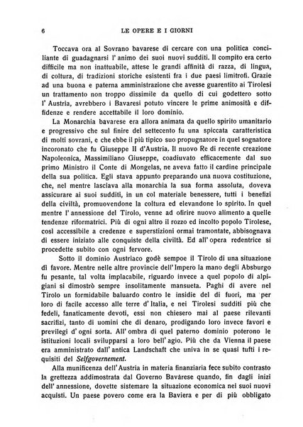 Le opere e i giorni rassegna mensile di politica, lettere, arti, etc