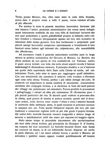 Le opere e i giorni rassegna mensile di politica, lettere, arti, etc