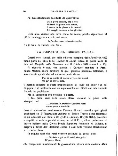 Le opere e i giorni rassegna mensile di politica, lettere, arti, etc