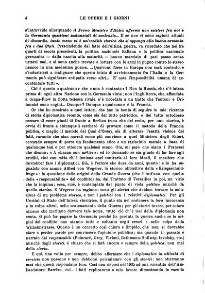 Le opere e i giorni rassegna mensile di politica, lettere, arti, etc