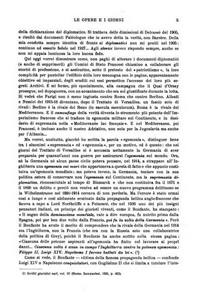 Le opere e i giorni rassegna mensile di politica, lettere, arti, etc