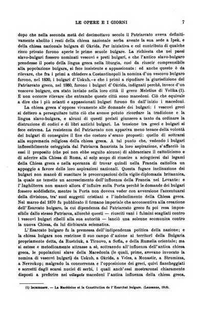 Le opere e i giorni rassegna mensile di politica, lettere, arti, etc