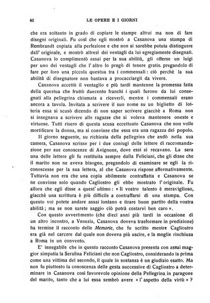 Le opere e i giorni rassegna mensile di politica, lettere, arti, etc