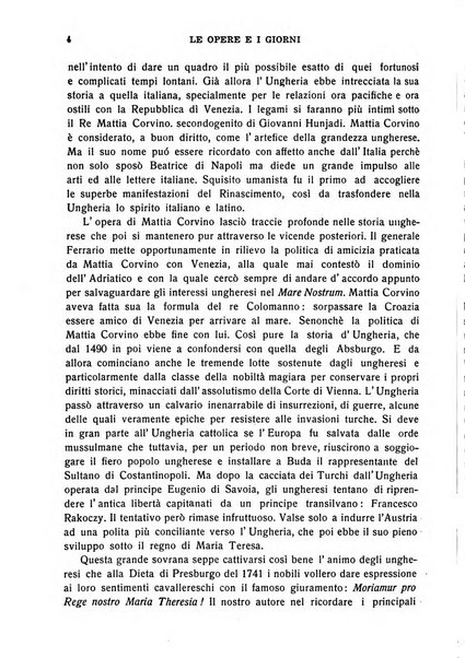 Le opere e i giorni rassegna mensile di politica, lettere, arti, etc