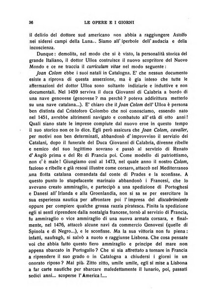 Le opere e i giorni rassegna mensile di politica, lettere, arti, etc