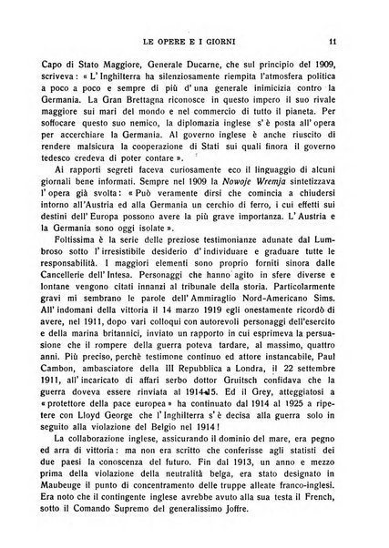 Le opere e i giorni rassegna mensile di politica, lettere, arti, etc