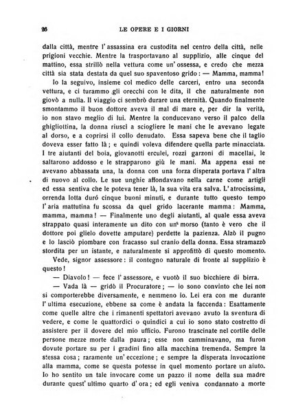 Le opere e i giorni rassegna mensile di politica, lettere, arti, etc