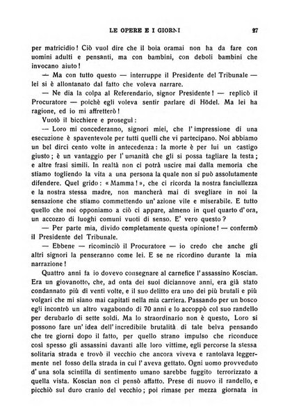 Le opere e i giorni rassegna mensile di politica, lettere, arti, etc