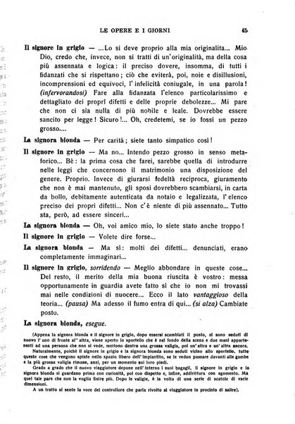 Le opere e i giorni rassegna mensile di politica, lettere, arti, etc