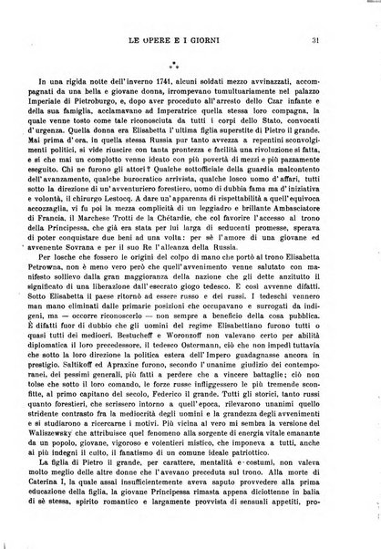 Le opere e i giorni rassegna mensile di politica, lettere, arti, etc