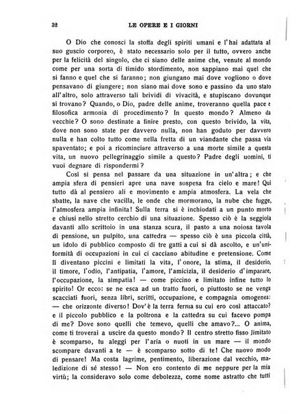 Le opere e i giorni rassegna mensile di politica, lettere, arti, etc