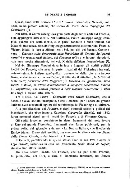 Le opere e i giorni rassegna mensile di politica, lettere, arti, etc