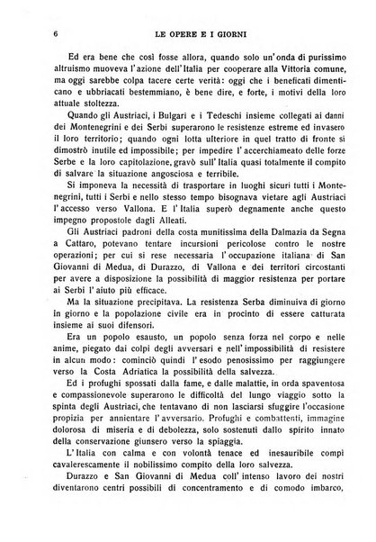 Le opere e i giorni rassegna mensile di politica, lettere, arti, etc