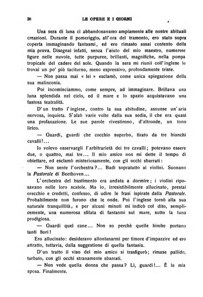 Le opere e i giorni rassegna mensile di politica, lettere, arti, etc