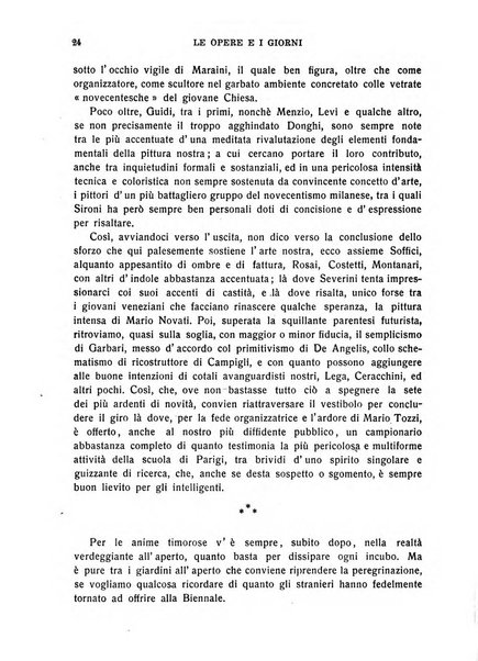 Le opere e i giorni rassegna mensile di politica, lettere, arti, etc