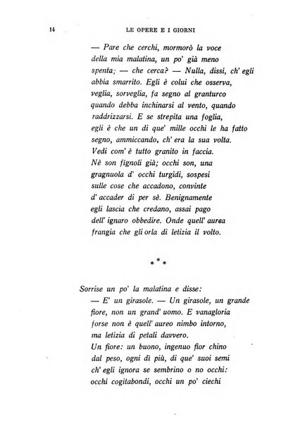 Le opere e i giorni rassegna mensile di politica, lettere, arti, etc