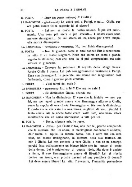 Le opere e i giorni rassegna mensile di politica, lettere, arti, etc