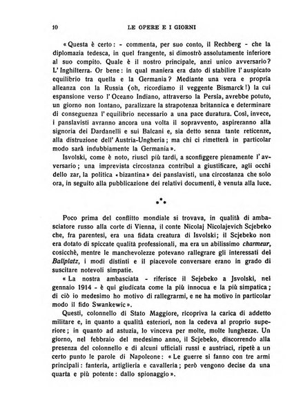 Le opere e i giorni rassegna mensile di politica, lettere, arti, etc