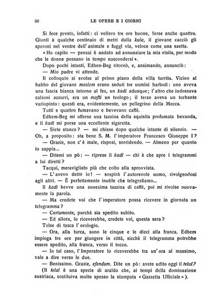 Le opere e i giorni rassegna mensile di politica, lettere, arti, etc