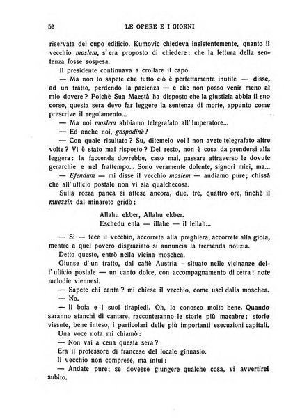 Le opere e i giorni rassegna mensile di politica, lettere, arti, etc