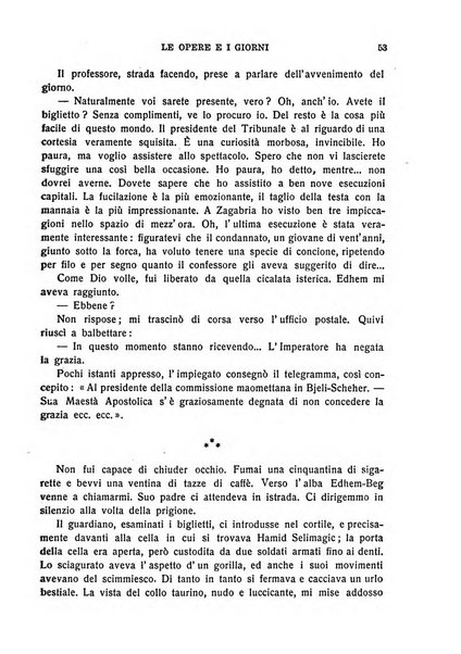 Le opere e i giorni rassegna mensile di politica, lettere, arti, etc