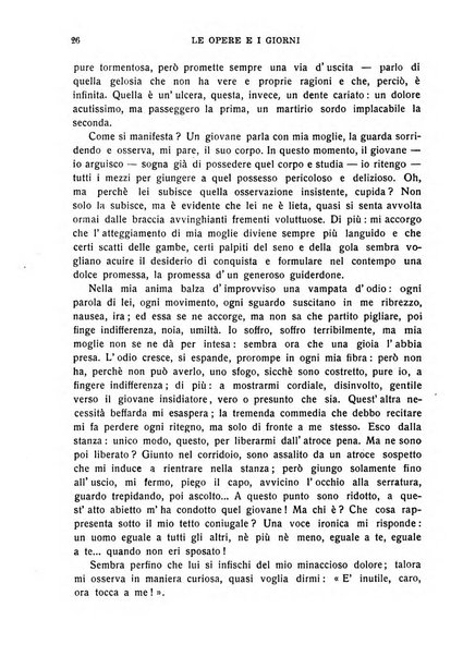 Le opere e i giorni rassegna mensile di politica, lettere, arti, etc