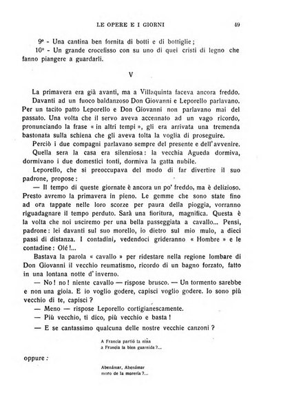 Le opere e i giorni rassegna mensile di politica, lettere, arti, etc