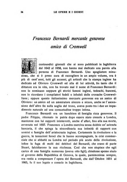 Le opere e i giorni rassegna mensile di politica, lettere, arti, etc