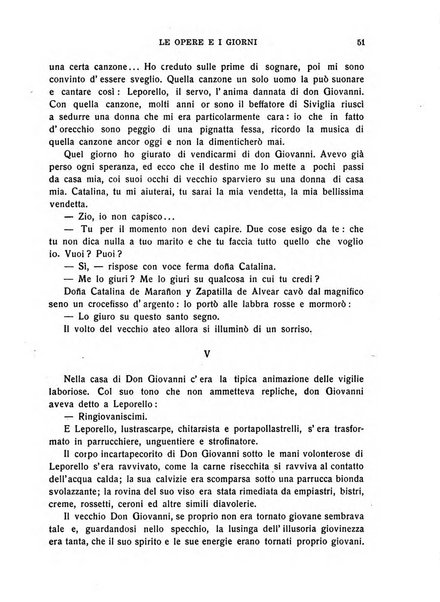 Le opere e i giorni rassegna mensile di politica, lettere, arti, etc