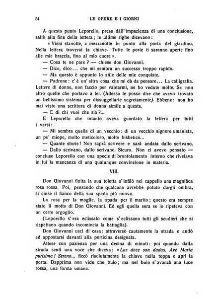 Le opere e i giorni rassegna mensile di politica, lettere, arti, etc