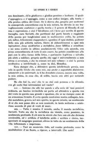 Le opere e i giorni rassegna mensile di politica, lettere, arti, etc