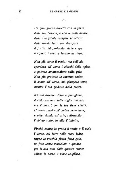 Le opere e i giorni rassegna mensile di politica, lettere, arti, etc