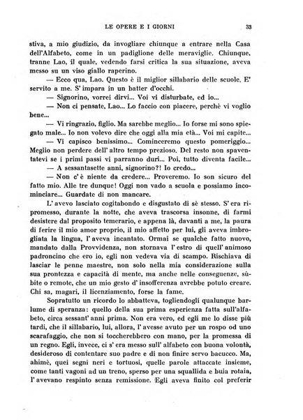 Le opere e i giorni rassegna mensile di politica, lettere, arti, etc