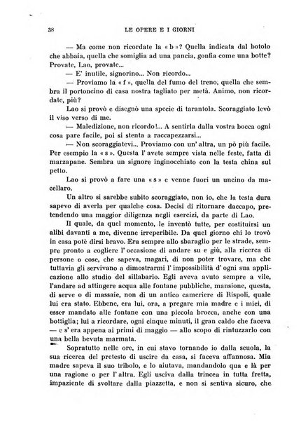 Le opere e i giorni rassegna mensile di politica, lettere, arti, etc