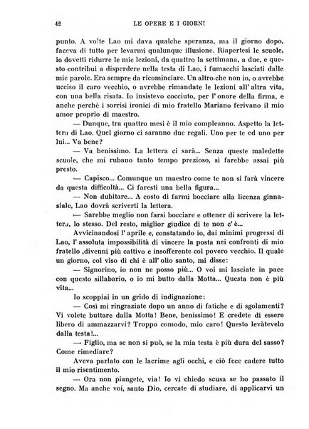 Le opere e i giorni rassegna mensile di politica, lettere, arti, etc